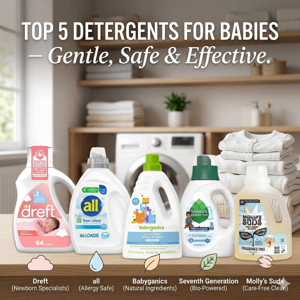 Top 5 Baby Detergents